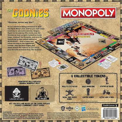 Monopoly Board Game - The Goonies Edition - Game - Chess-House