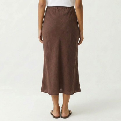 Cassia Linen Skirt