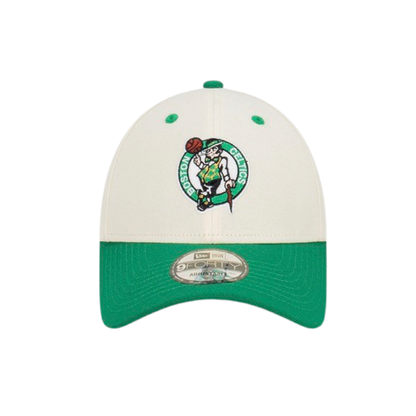 New Era 940 Snapback Two Tone Championship Boston Celtics White Green Cap