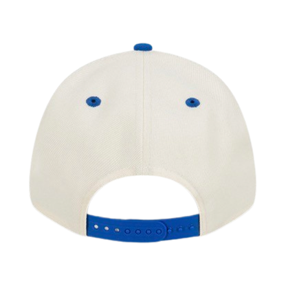 New Era 940 Snapback Two Tone Championship Golden State Warrior White Yellow Blue Cap
