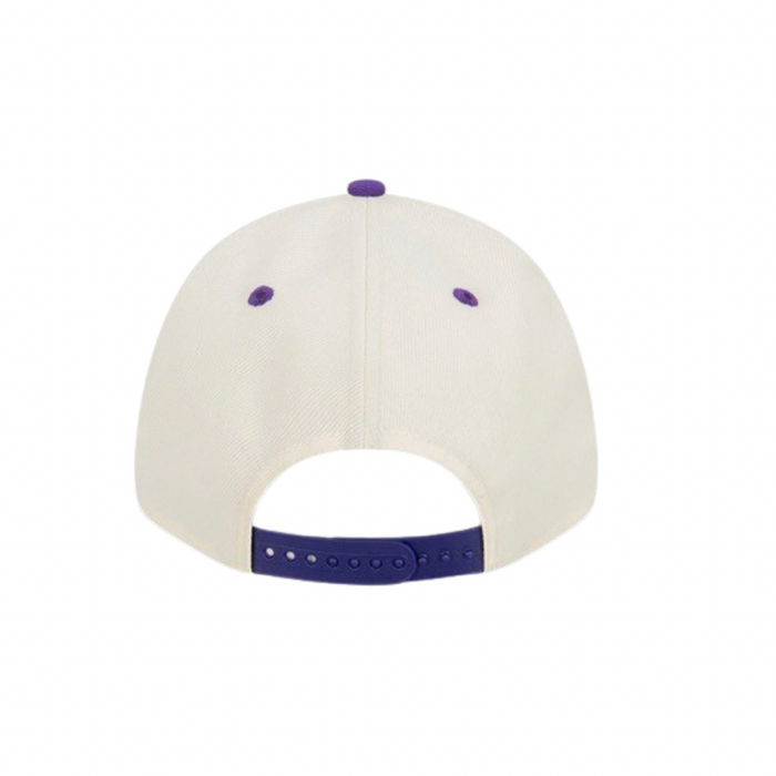 New Era 940 Snapback Two Tone Championship Los Angeles Lakers White Yellow Purple Cap