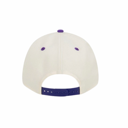 New Era 940 Snapback Two Tone Championship Los Angeles Lakers White Yellow Purple Cap
