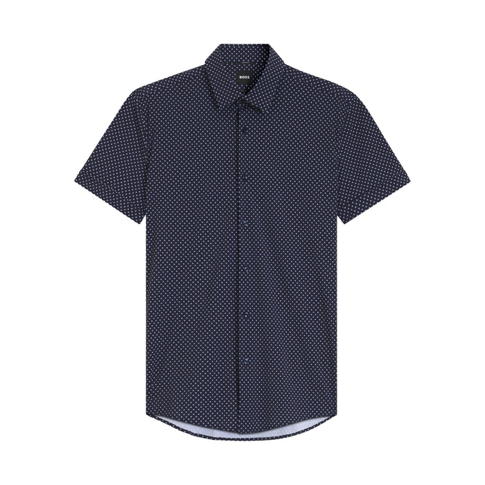 P-HANK-SK-SH-C1-252 Slim Fit Short Sleeve Mens Shirt 50539369