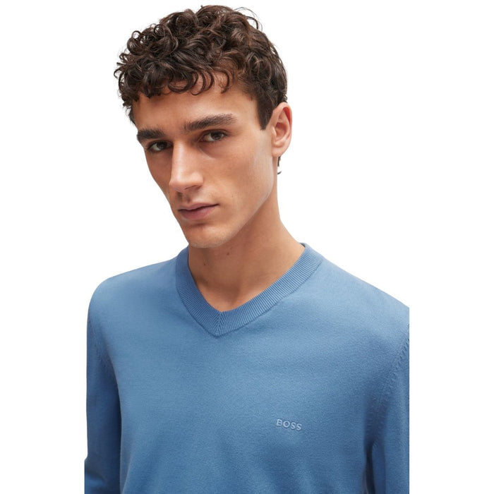 Pacello-L Knitted V-Neck Jumper 50506042