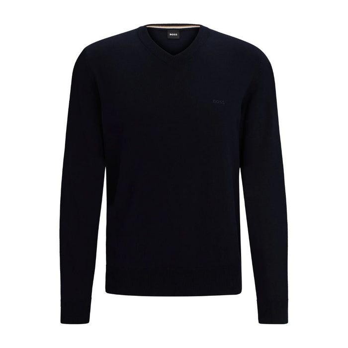 Pacello-L Knitted V-Neck Jumper 50506042