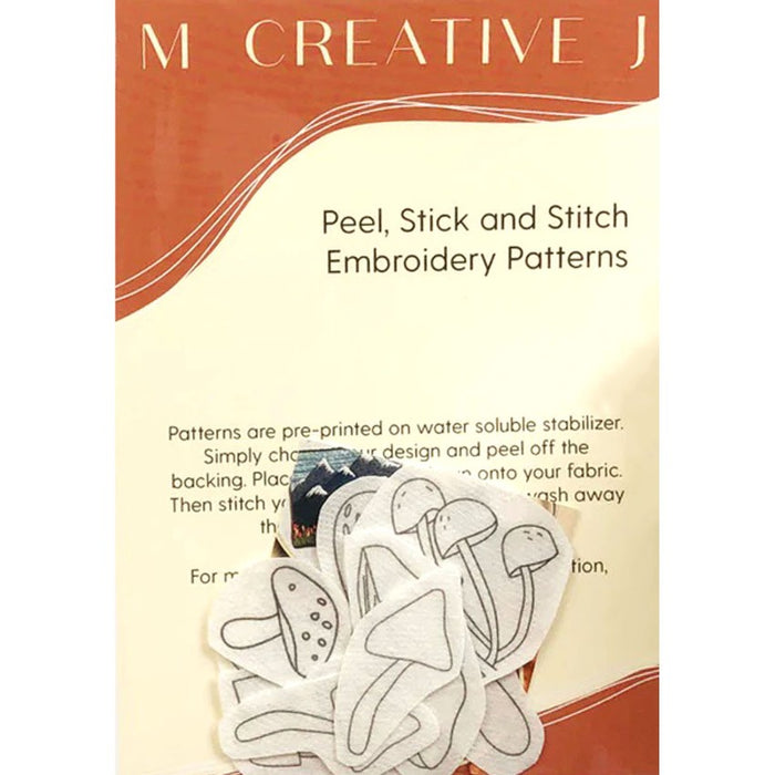 Peel Stick and Stitch Embroidery Patterns