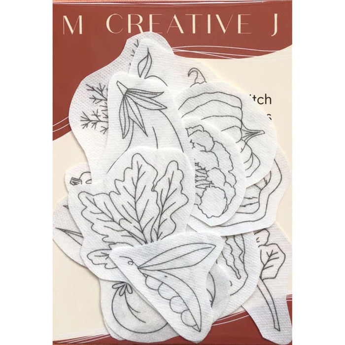 Peel Stick and Stitch Embroidery Patterns
