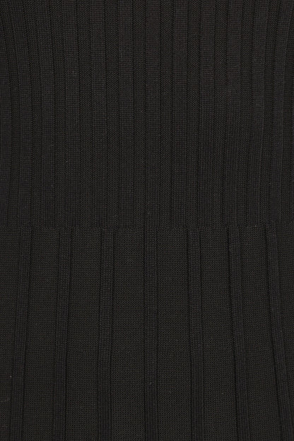 Alison Long Sleeve Maxi Dress - Black