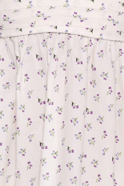 Ashtyn Maxi Dress - Purple Ditsy Floral