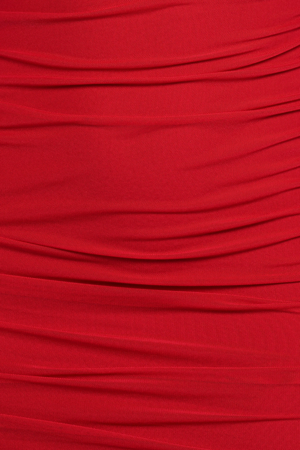 Austin Long Sleeve Mini Dress - Red