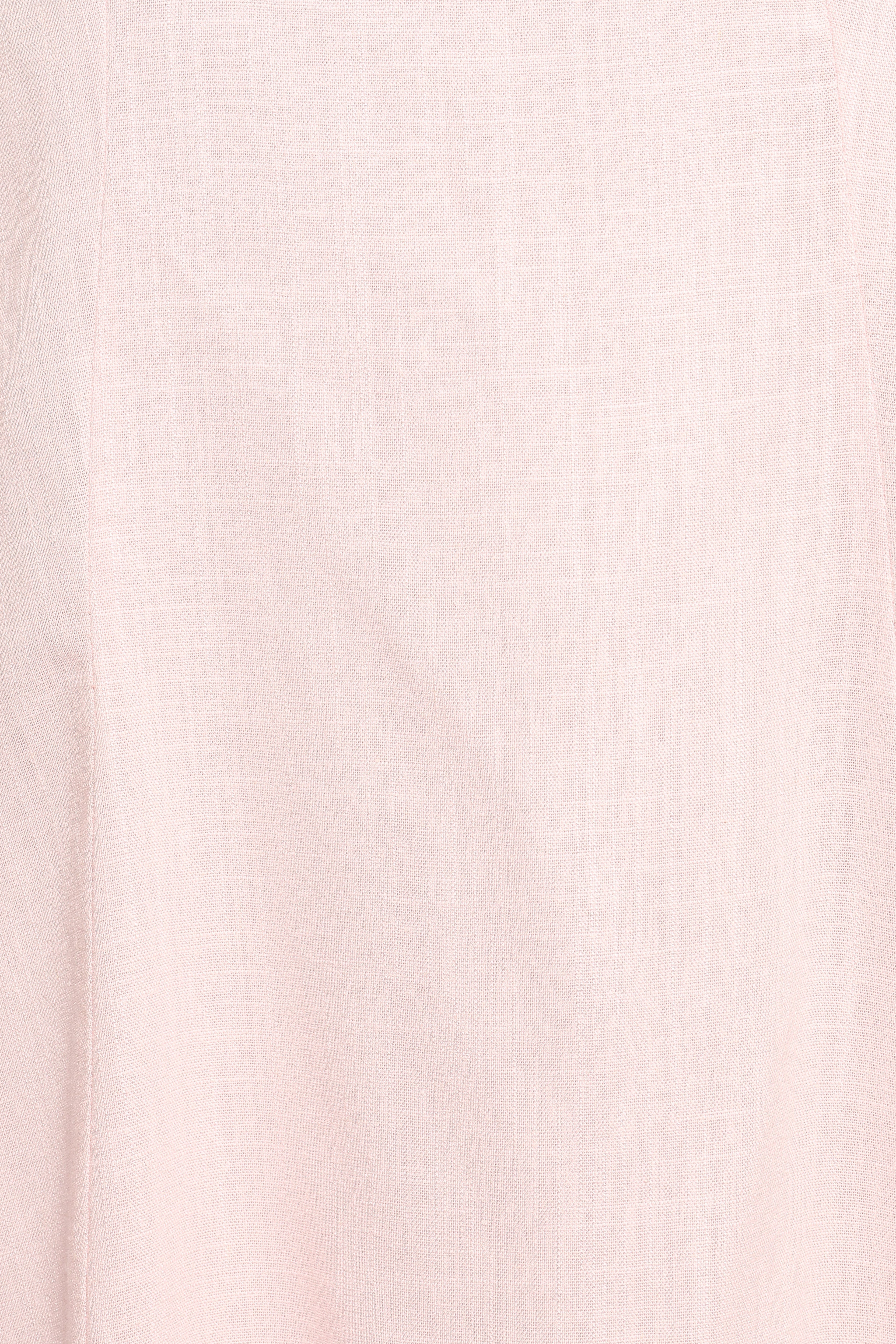 Bethany Strapless Midi Dress - Rosewater