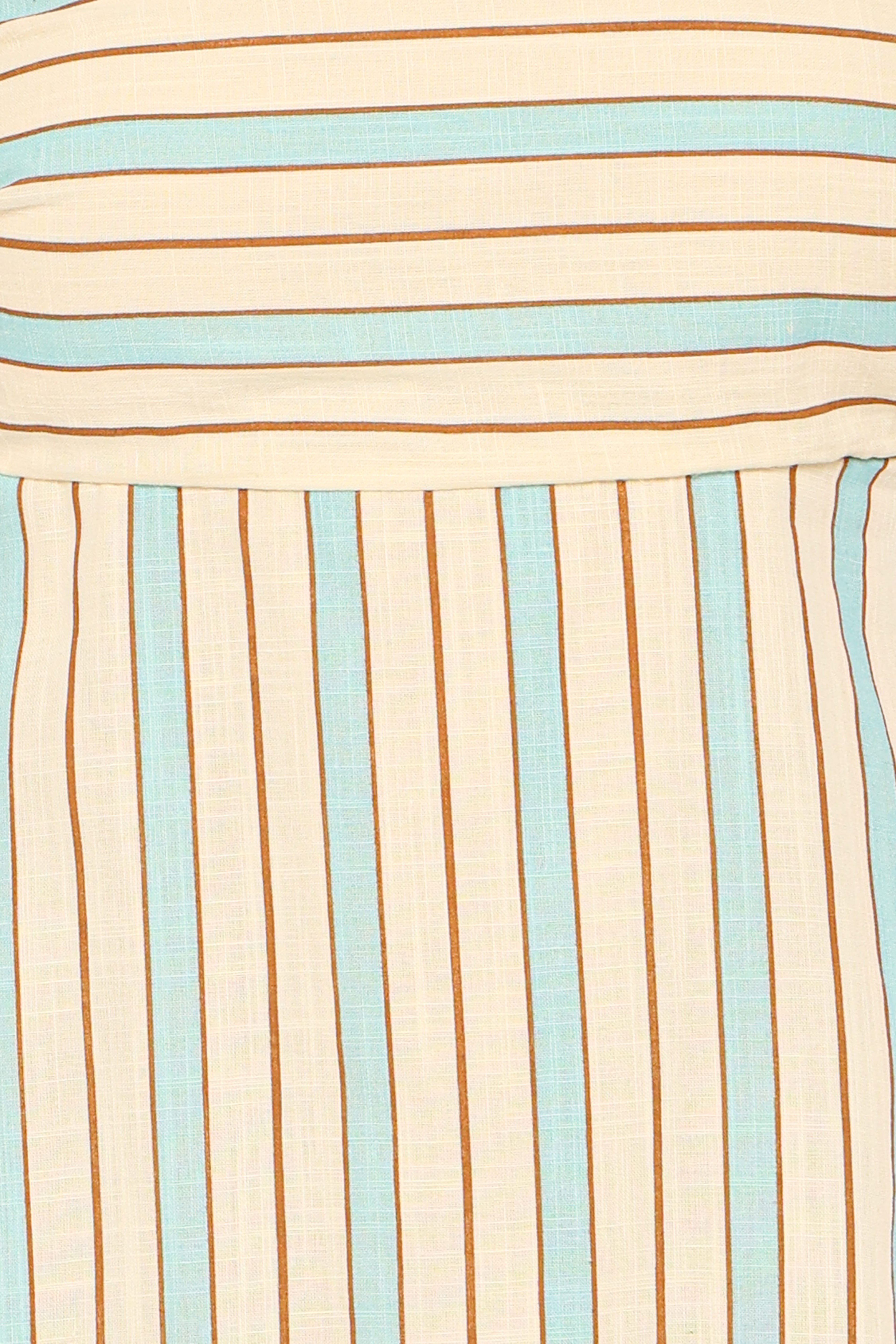 Brea Maxi Dress - Green Stripe