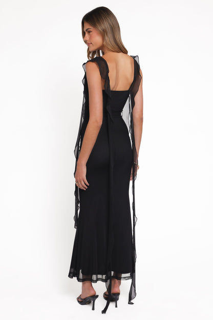Chiara Maxi Dress - Black