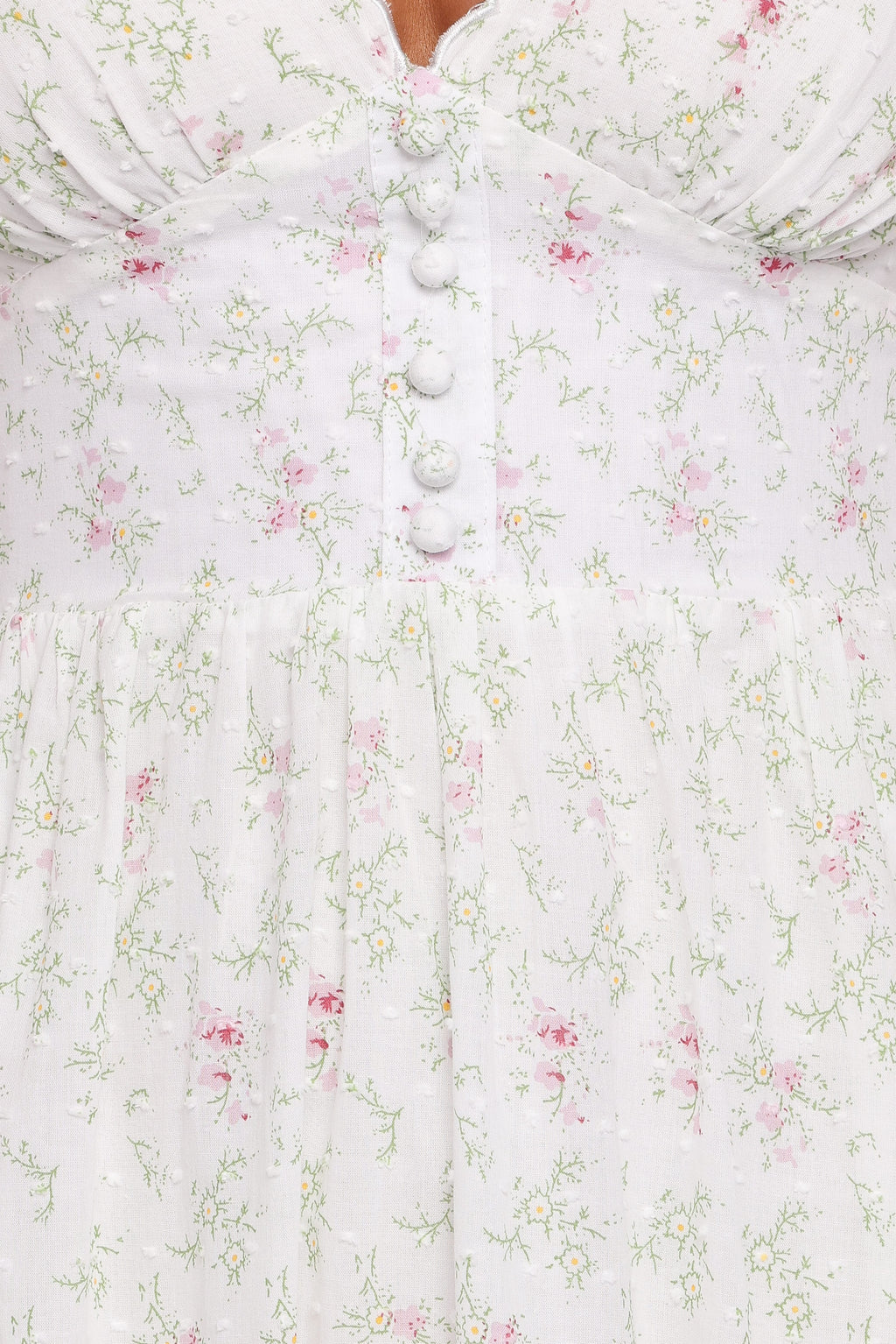 Kimlee Midi Dress - Garden Ditsy