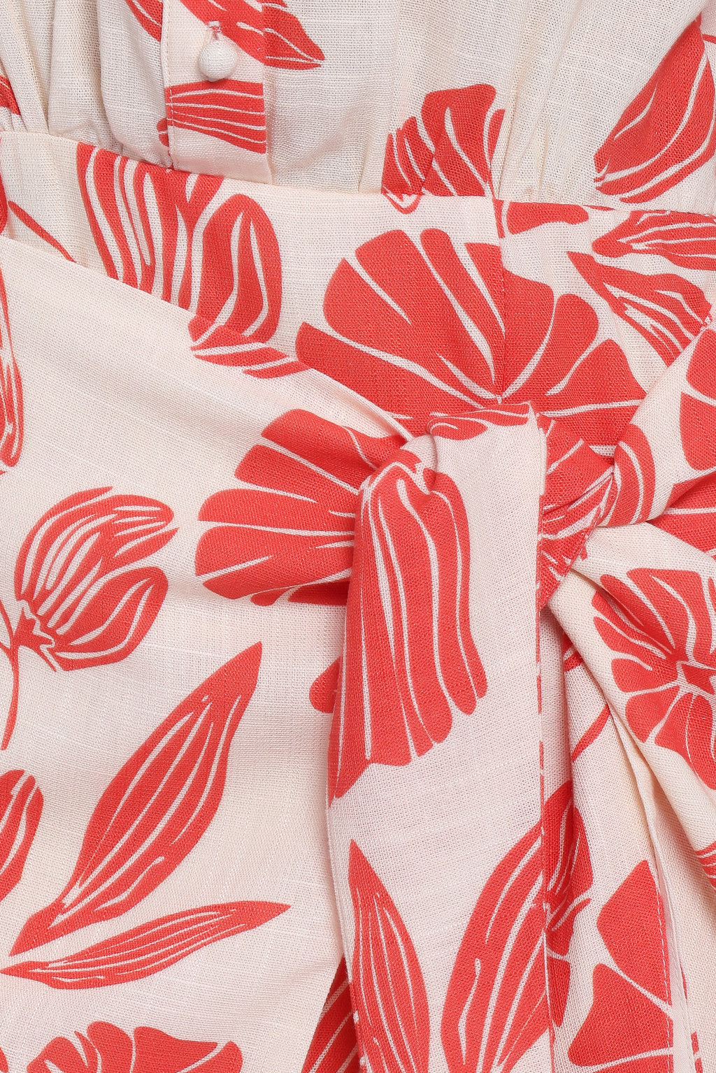 Leyton Mini Dress - Red Floral