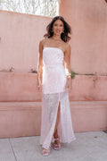 Liliane Maxi Dress - Pink Sequin