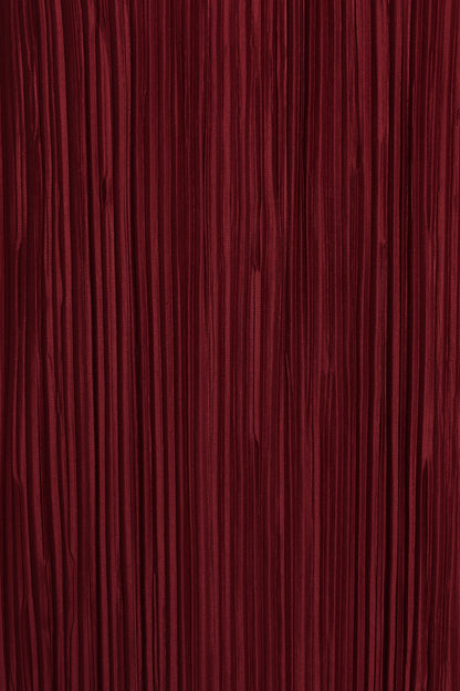 Tannikah Plisse Midi Dress - Ruby Wine