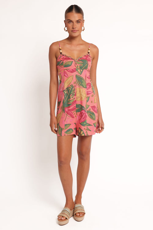 Analu Romper - Pink Rio