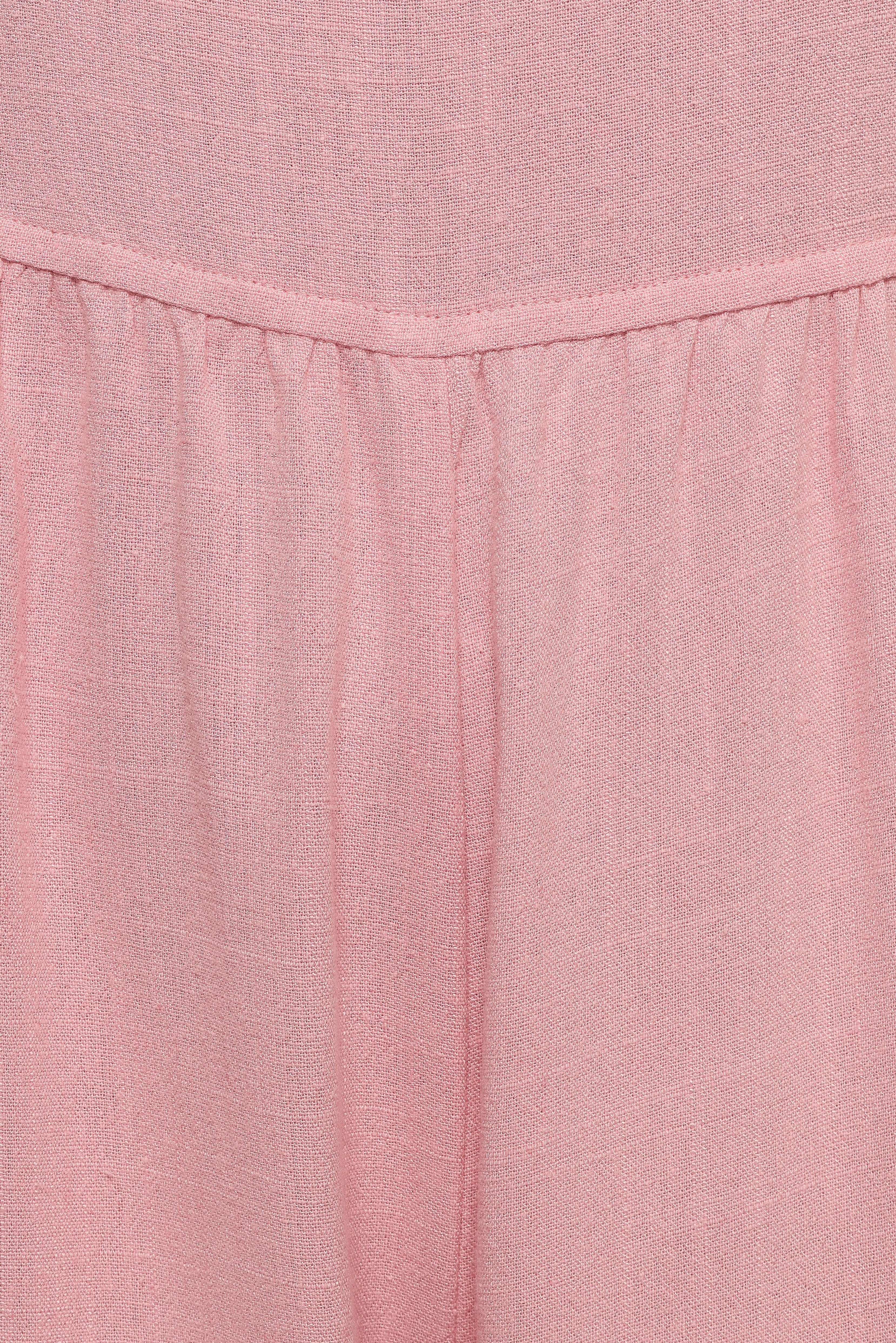Ayla Linen Jumpsuit - Pale Pink