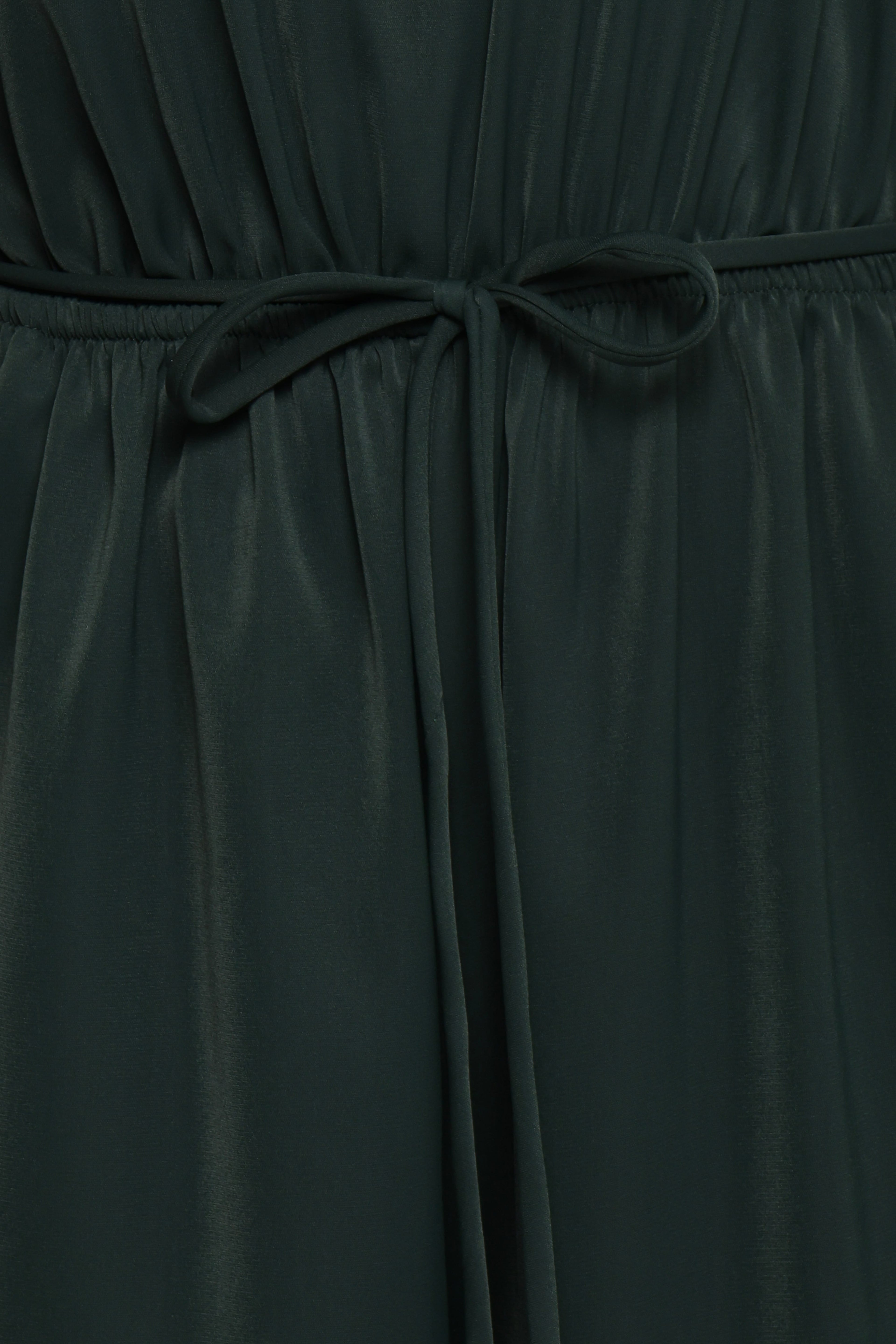 Hedda One Shoulder Jumpsuit - Emerald