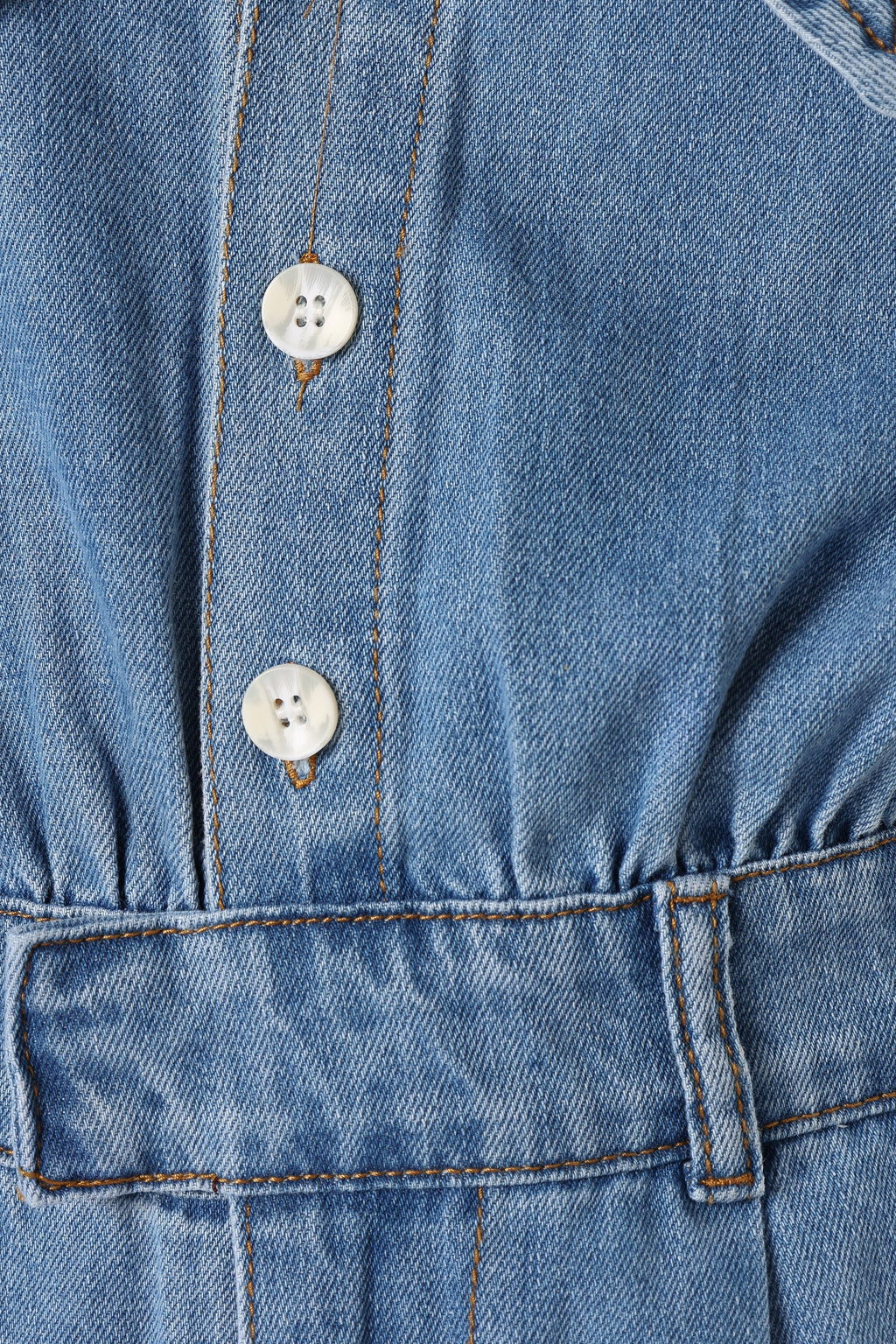 Harry Romper - Medium Denim