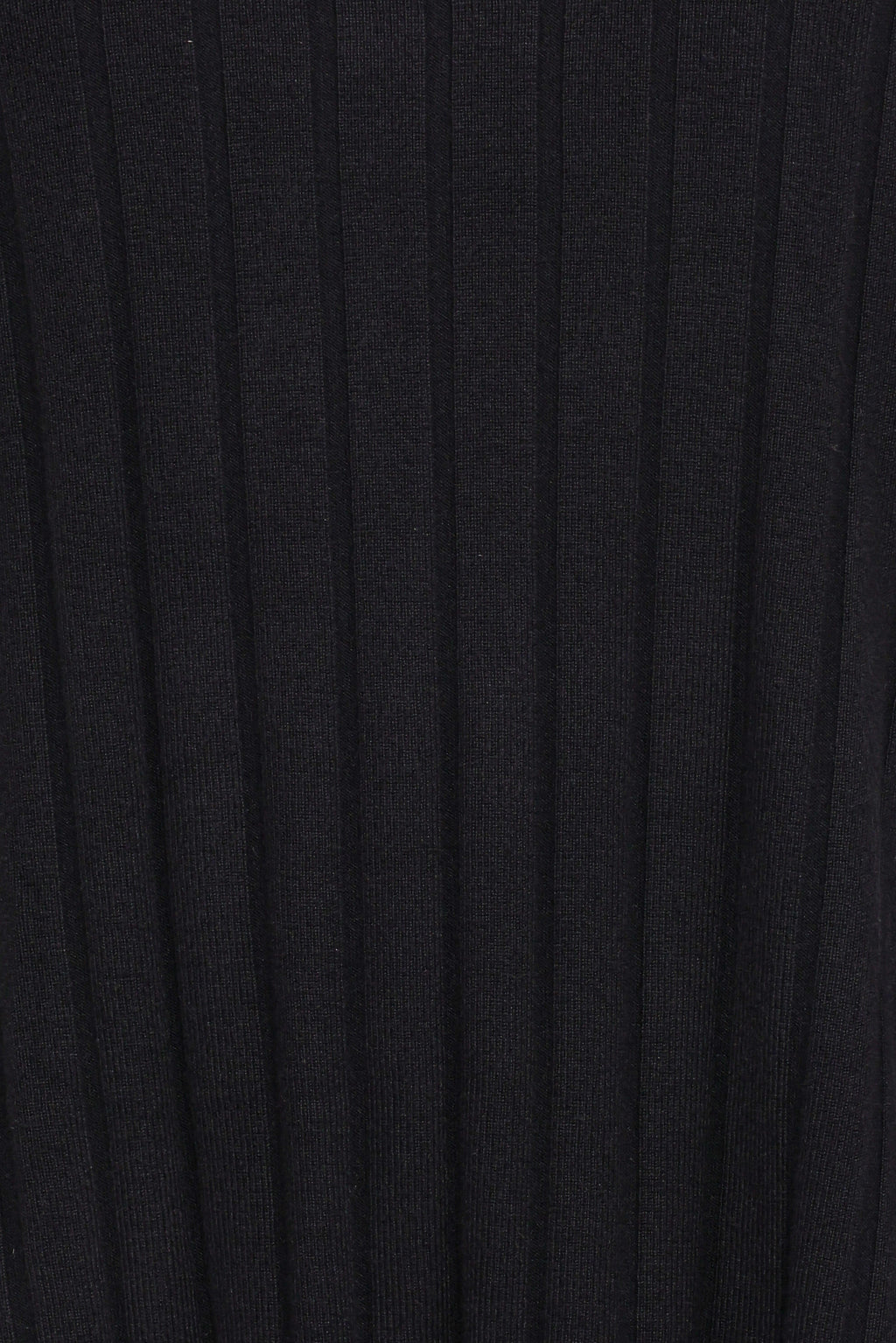 Alix Ribbed Knit Set - Black