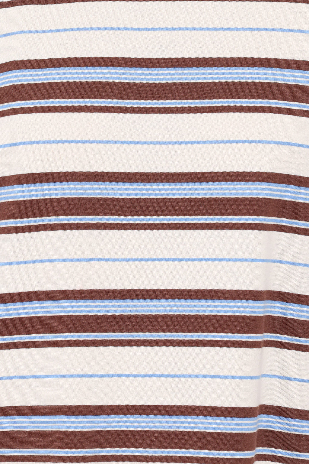 Hellen Stripe Short Set - Brown Multi Stripe