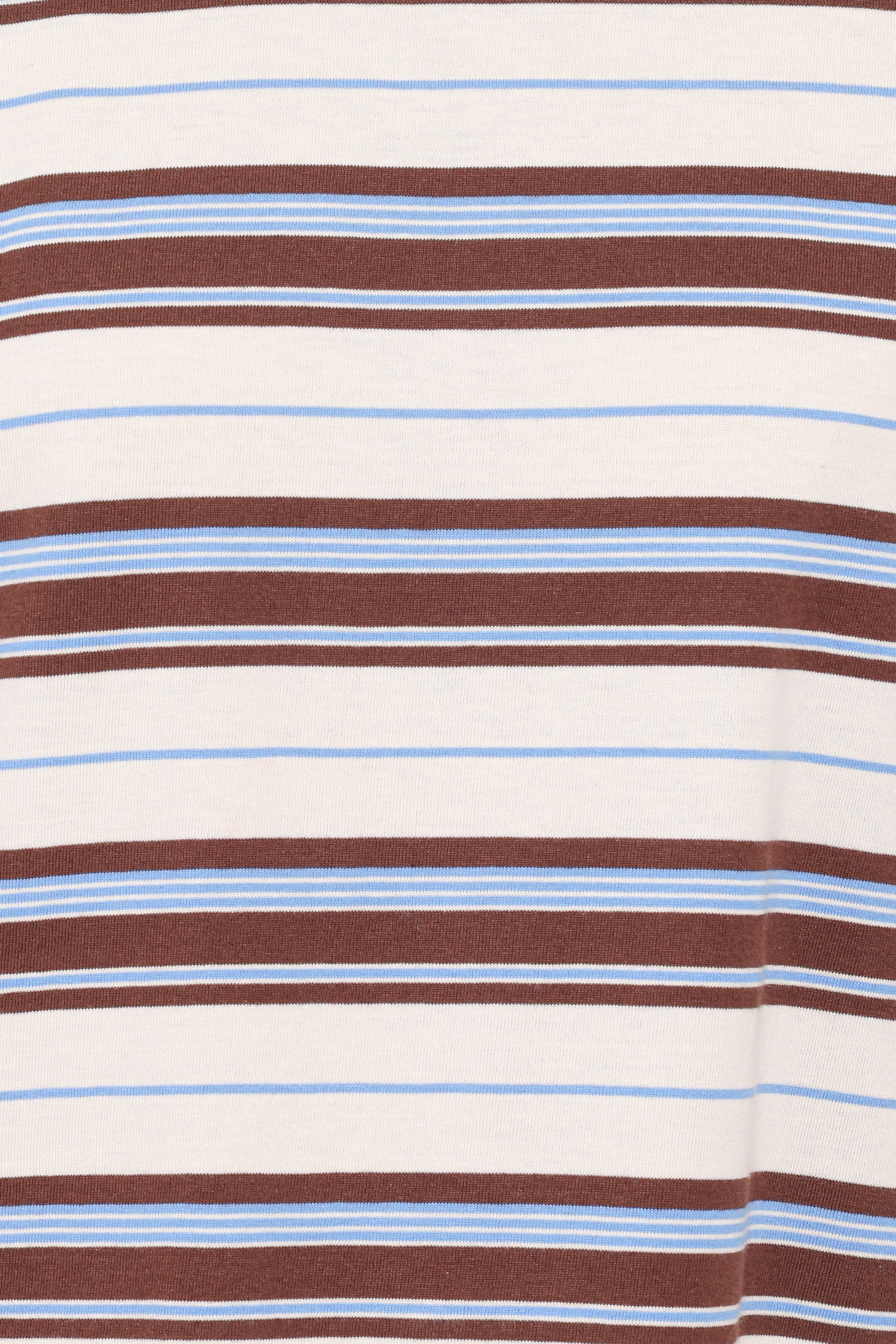 Hellen Stripe Short Set - Brown Multi Stripe