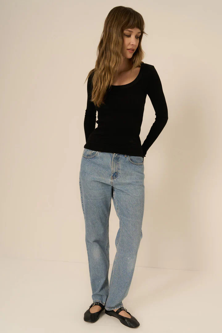 What's The Scoop Rib Longsleeve