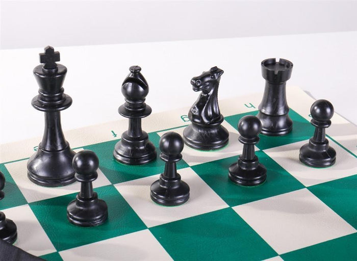 Quality Club Chess Set Combo with Mesh Bag - Chess Set - Chess-House