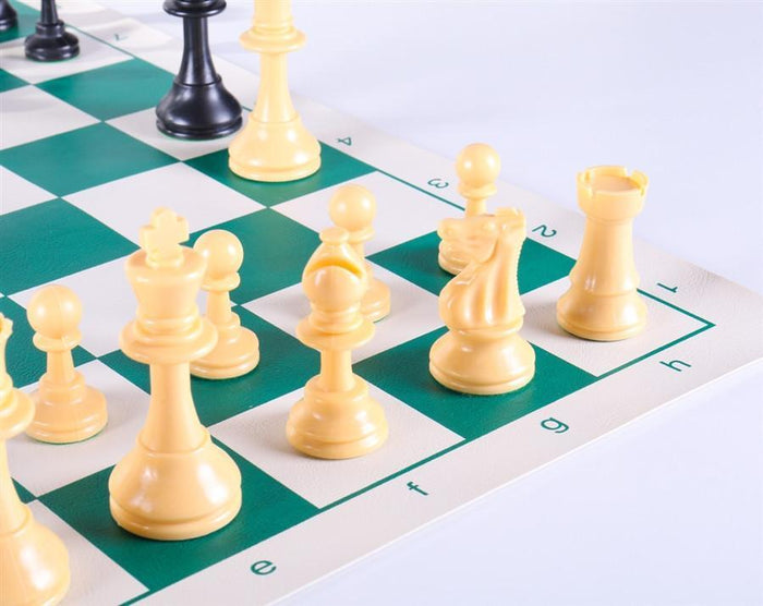Quality Club Chess Set Combo with Mesh Bag - Chess Set - Chess-House