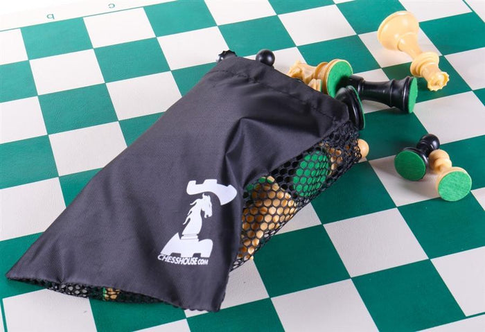 Quality Club Chess Set Combo with Mesh Bag - Chess Set - Chess-House