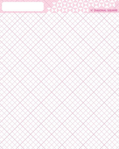 QuiltGenius Graph Paper 8" x 10" 60 Sheets