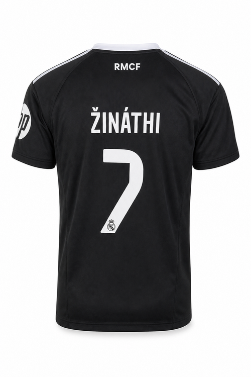 Real Madrid Name and Number - Catch Body Customs