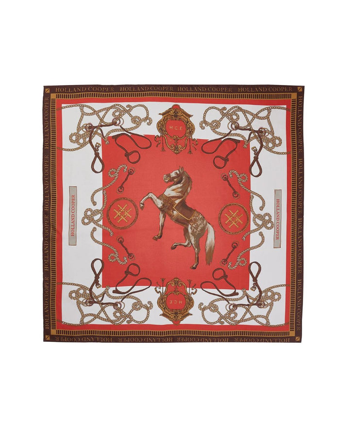 Regal Horse Silk Scarf