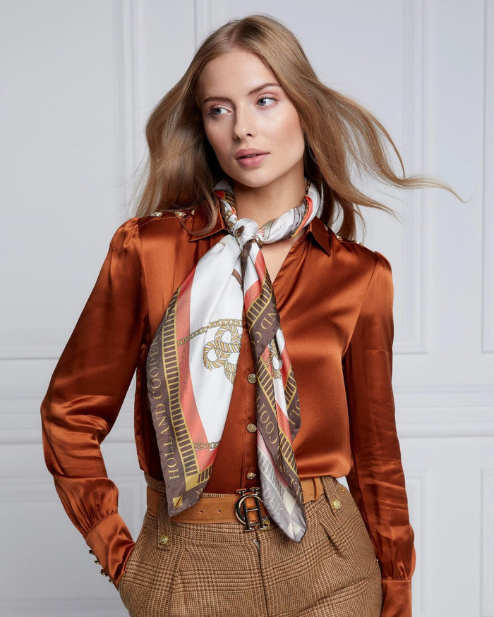Regal Horse Silk Scarf