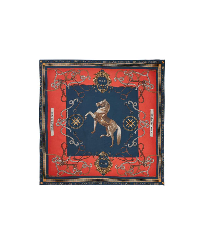 Regal Horse Silk Scarf