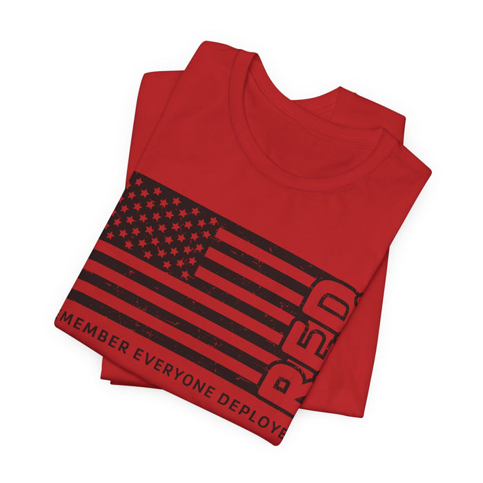 Remember Everyone Deployed Unisex Jersey Short Sleeve Tee
