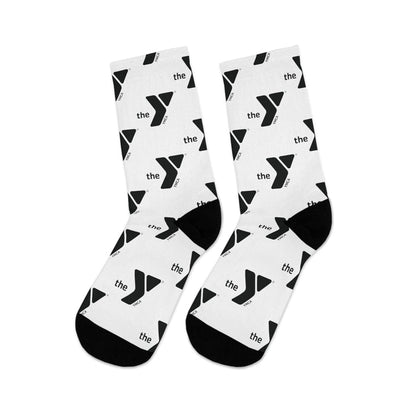 Rep the Y Recycled Poly Socks