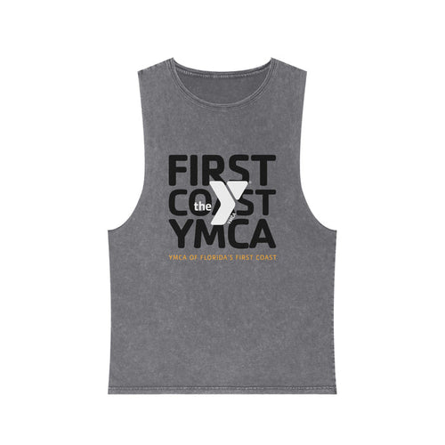 Rep the Y Unisex Stonewash Tank Top