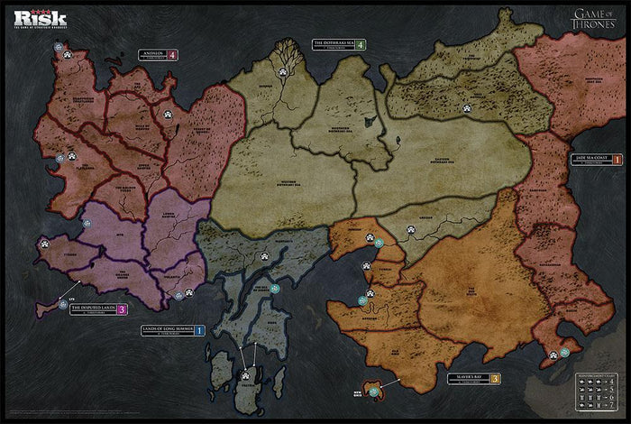 Risk Board Game - Game of Thrones Edition Game
