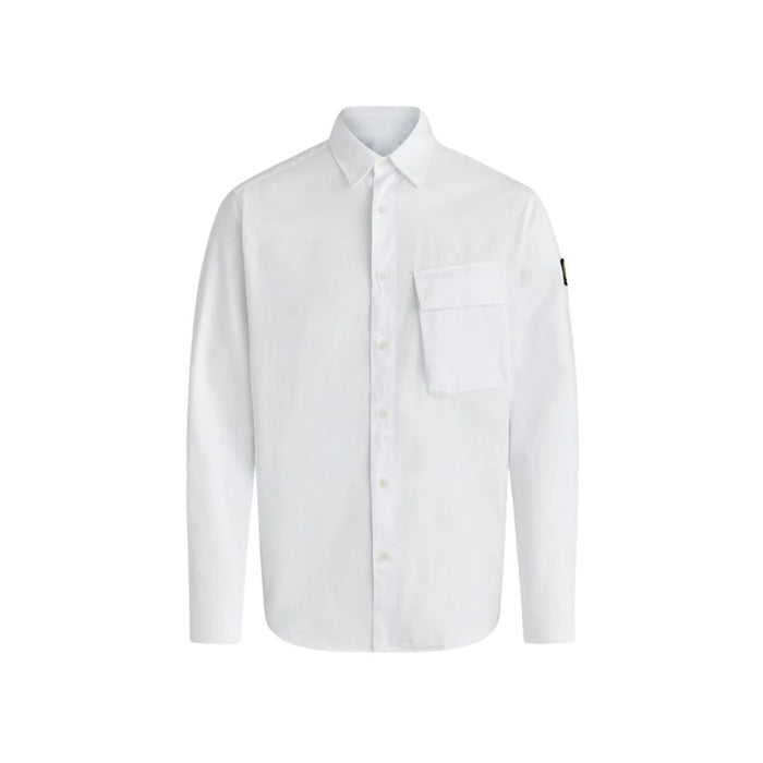 Scale Long Sleeve Linen Shirt 105651