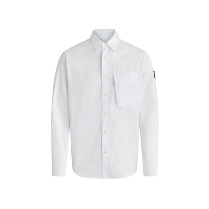 Scale Long Sleeve Linen Shirt 105651