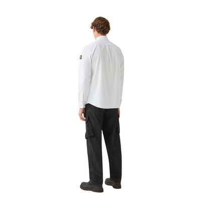 Scale Long Sleeve Linen Shirt 105651