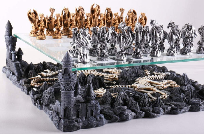 SINGLE REPLACEMENT PIECES: 3D Dragon Chess Set Piece