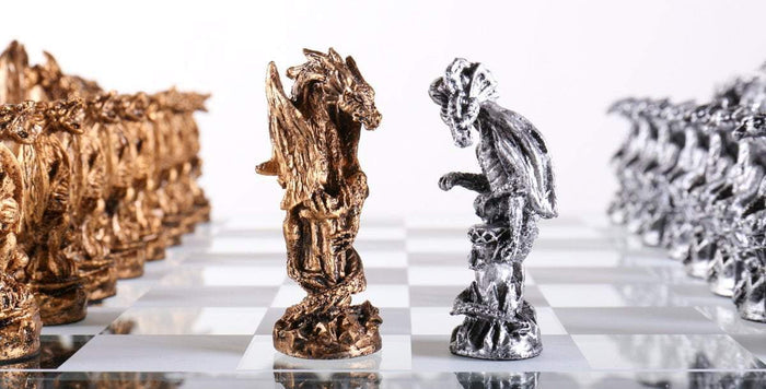 SINGLE REPLACEMENT PIECES: 3D Dragon Chess Set Piece