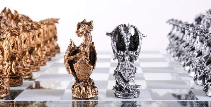 SINGLE REPLACEMENT PIECES: 3D Dragon Chess Set Piece