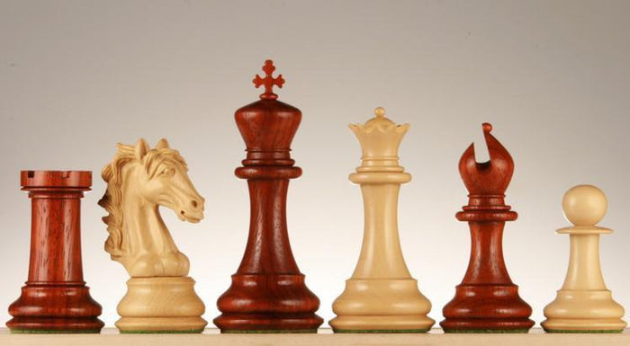 SINGLE REPLACEMENT PIECES: 5" Fiero Caballero Chess Pieces - Rosewood Piece