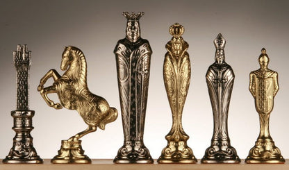 SINGLE REPLACEMENT PIECES: Large Metal Renaissance Chess Pieces - Parts - Chess-House