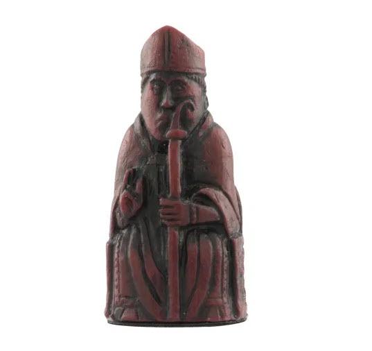 SINGLE REPLACEMENT PIECES: Mini Isle of Lewis Chess Pieces - SAC Antiqued - Parts - Chess-House